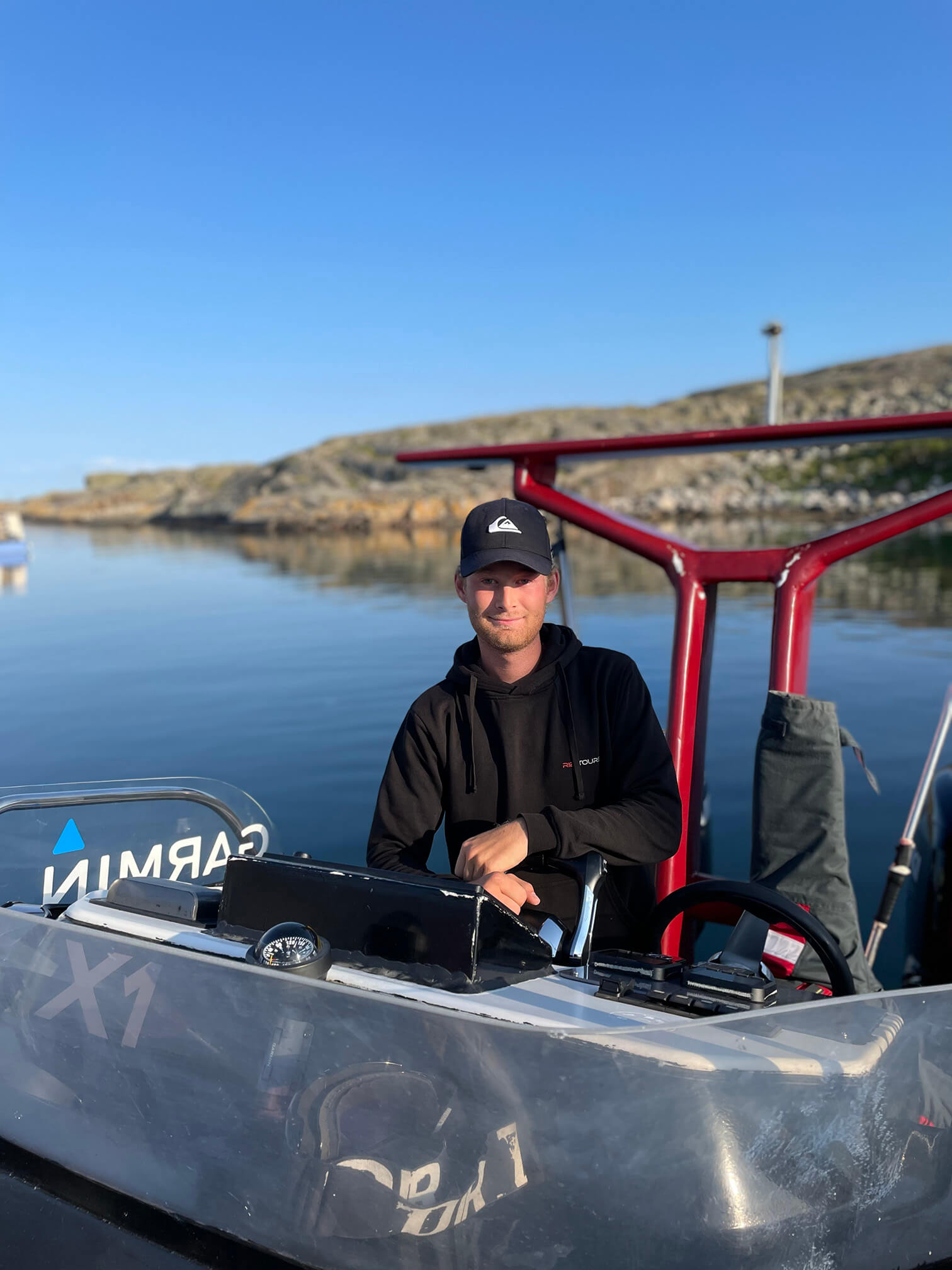 Kristoffer Larsson - RIB-skeppare RIBTOURS Göteborg skärgård