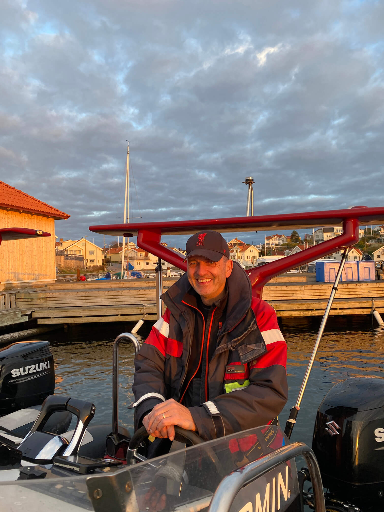 Patrik Bäck - erfaren RIB-skeppare RIBTOURS